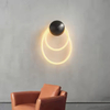 Elegant Wall Lamp with Flexible Silicone Neon Art Decoration Lighting Home Design Modern Led Wall Scone Lamp