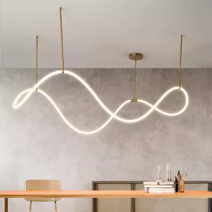 wave chandelier