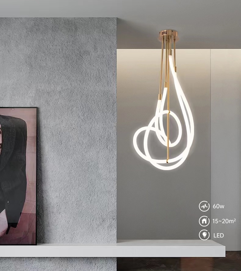 chandelier neon lamp