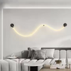 Elegant Wall Lamp with Flexible Silicone Neon 