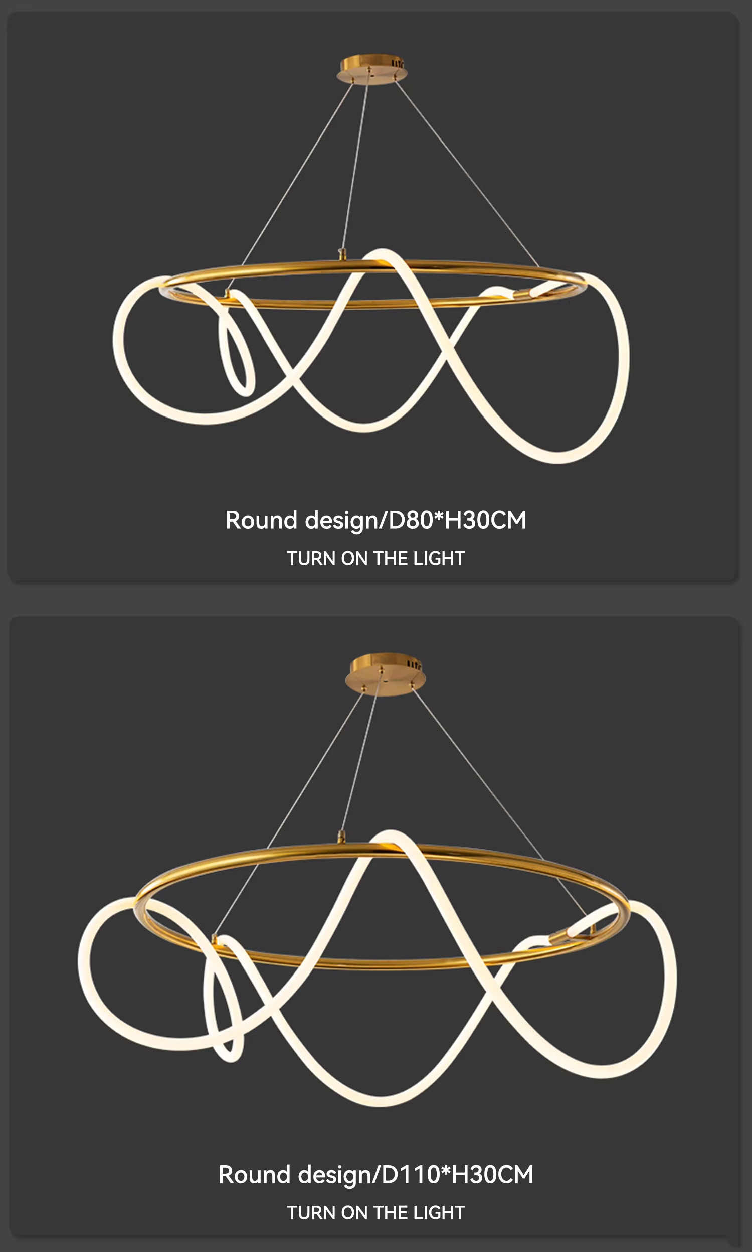 round ceiling lamp