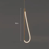 Sleek Neon Flex LED Pendant Lamp, Adjustable Brightness, Modern Design