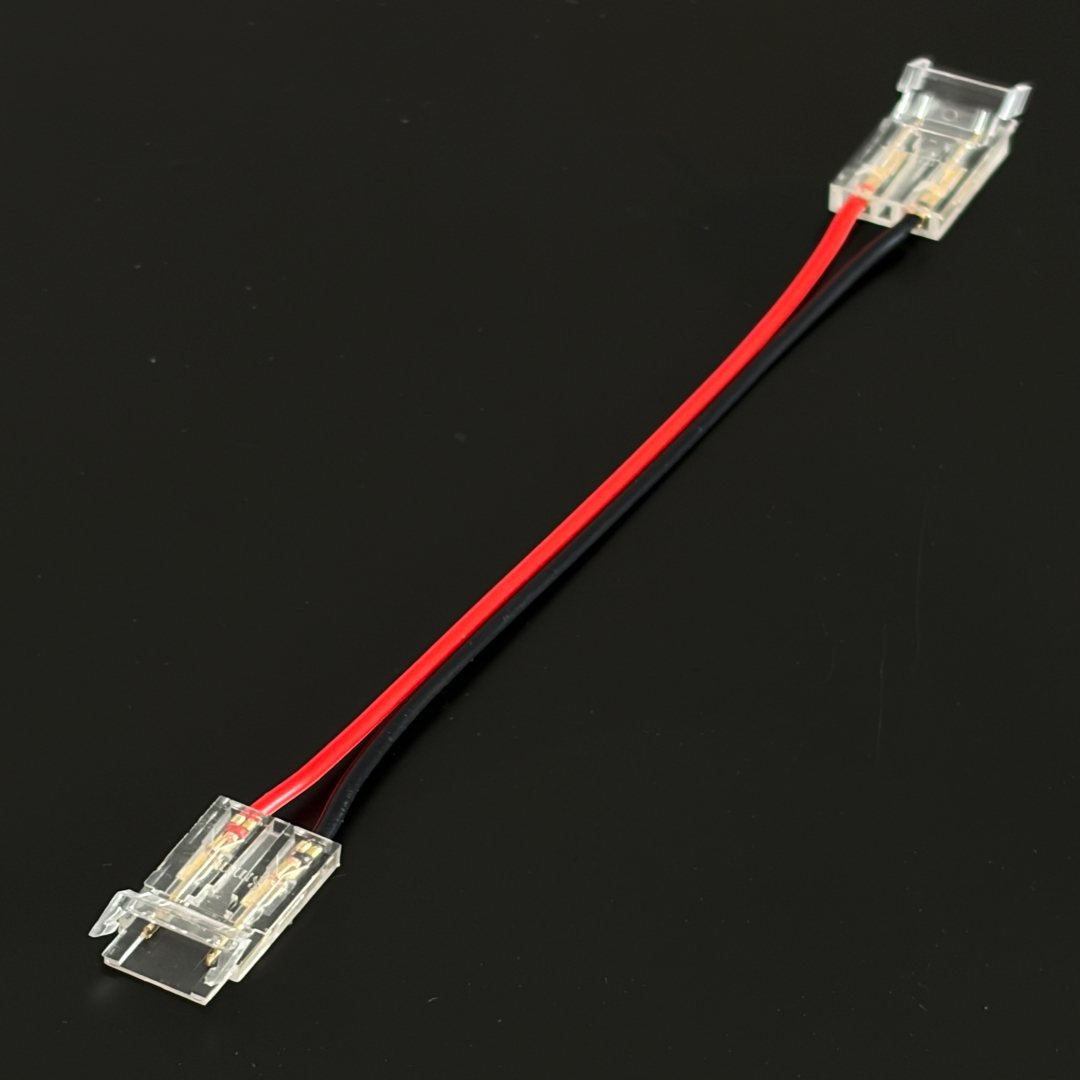 Sinele color Strip-to-strip Connector with wire for cob led strip smd2835 led strip 