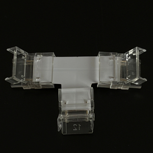 Sing Color T shaped Corner Connector for cob led strip smd2835 led strip 