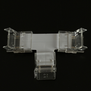 Sing Color T shaped Corner Connector for cob led strip smd2835 led strip 